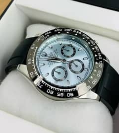 ROLEX DAYTONA SILVER BLACK TIFFANY