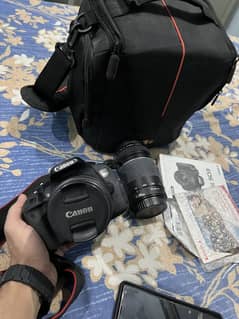 Canon 700d 18-55 lens and 75-300 lens