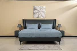 bed / side tables / imported/ stylish / 10 years warranty