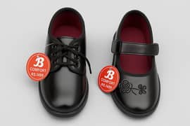 Classic children's black School shoe boy's and girl's marry Jane style