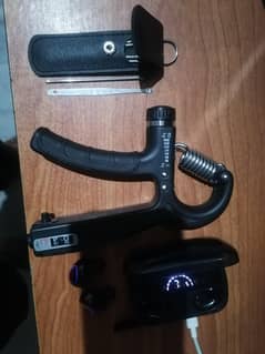 Hand Gripper + Wireless Earbuds + Ear Wax Removal