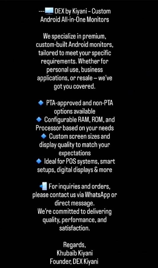 Android All In one Pc/Computer 03-42-064-99-72 2