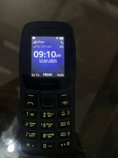 Nokia 105 original mobile 10/10 condition with original charger
