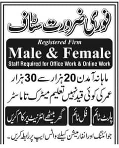Online Earnings in Pakistan for boy's and Girl's without investment