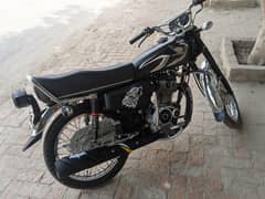 Honda cg 125 2022 model black colour