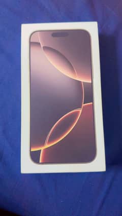 iphone 16 pro max 256 GB box pack
