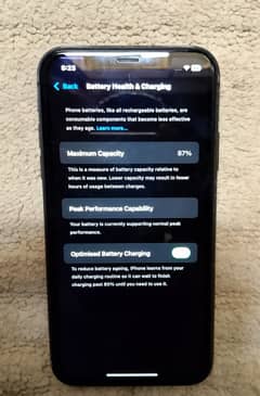 Iphone XR NonPta 64 GB Battery 87% 10 by 9 Condition No Any Fault
