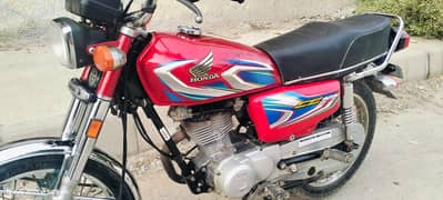 Honda 125 model/2022 Karachi no/Brand New condition