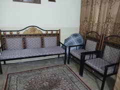 Iron Sofa Set (5 Seater)