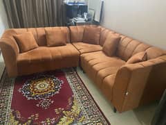 5 Seater L shaped sofa