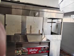 urgent sale burgers and fries and showarma Counter 4in 1  03214108457