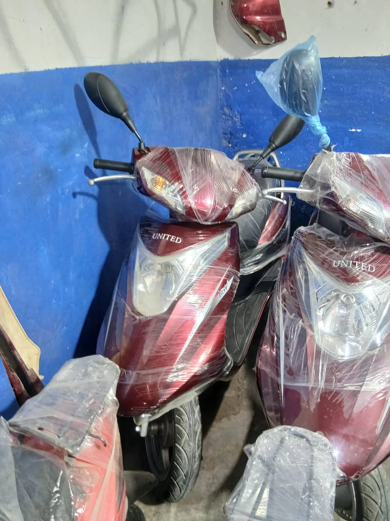 united scooties available 2