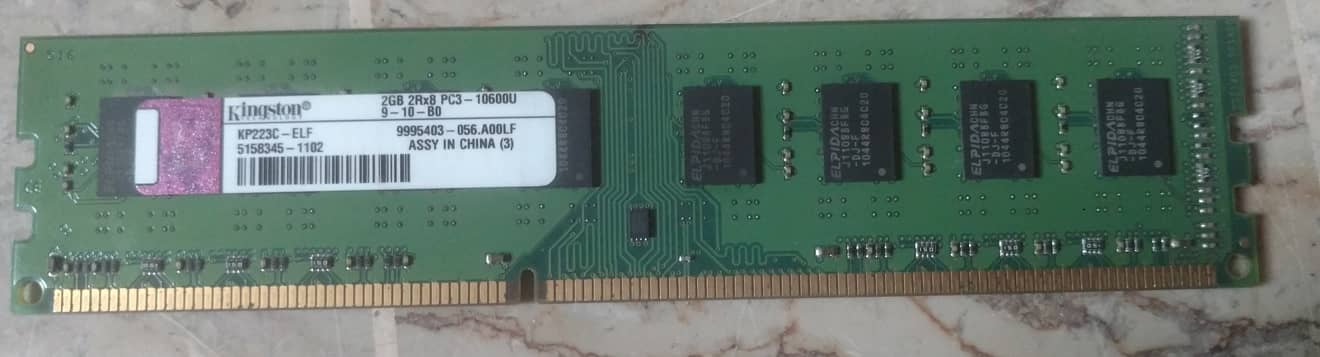 DDR3 2GB RAM 1