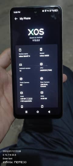 infinx smart 8 used
