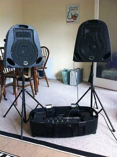 Professional PA/ sound system/ Carl's bro portable traveller