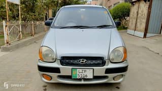 Hyundai Santro Silver Color