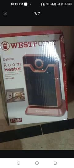 westpoint room heater