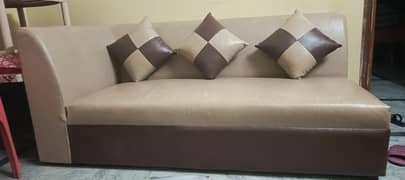 3 seater leather sofa