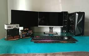 Powerful Gaming Setup | Ryzen + GTX | RGB Build | Full Setup Availa