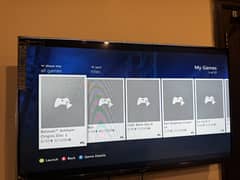 Xbox 360 slim with kinect , 3 controllers and 30+ games