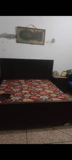 king bed with side tables included mattress 18000RS