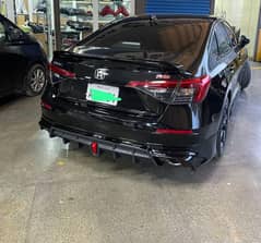 Honda Civic Back Diffusers