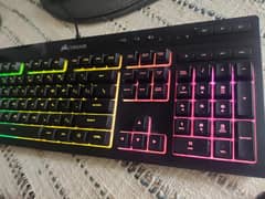 Corsair RGB keyboard gaming branded