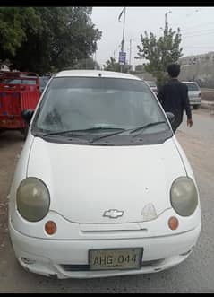 Chevrolet car for sell in good condition, white color
