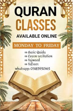 Quran and Primary School Subject Classes