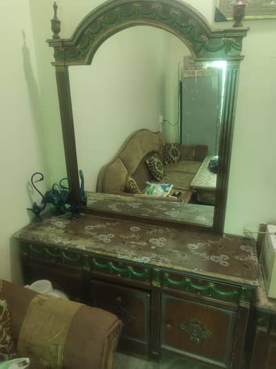 Dresser, Ironing Table & Two Side Tables For Sale