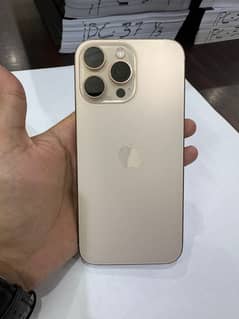 Iphone 16 pro max,256gb HK model PTA Approved