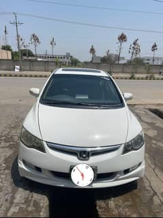 Honda civic prosmetic superwhite 2009