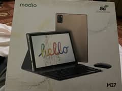 MODIO TABLET M27 FULL BOX WITH ACCESSORIES FROM SAUDIA