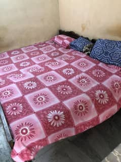 King Size Bed Wooden Made
