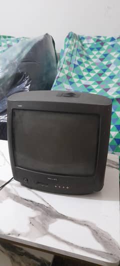 Philips tv colour full screen + 40 meters cable wire free