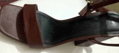 brown high heels