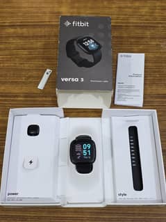 Fitbit Versa 3 Complete Box