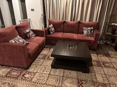 Sofa set - same as new - rarely used
