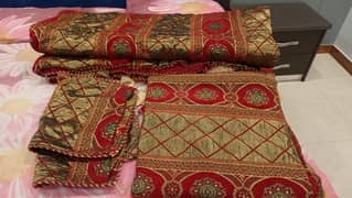 bridal bed sheet