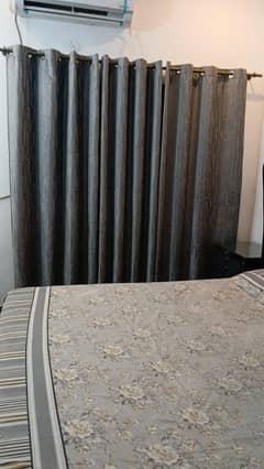 grey curtain velvet