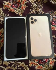 iphone 11 pro max PTA approved with box charger need money urgent sale