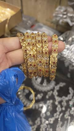 bangles and jumkas