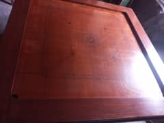 Carrom board.