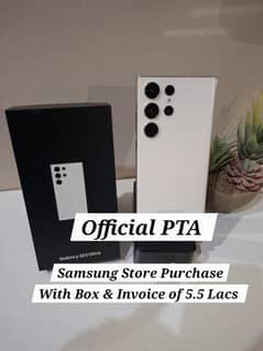 S23 Ultra | 12/512 | Official PTA with Box
