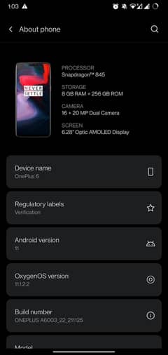 One Plus 6