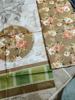 3 pc lawn suit all over