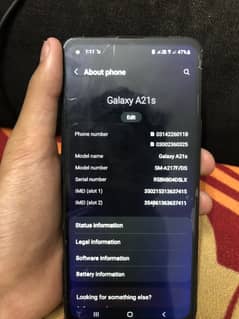 Samsung A21s | PTA Approved | 64 GB | Urgent Sale