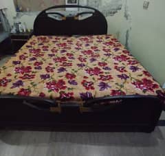 double bed wooden for sale