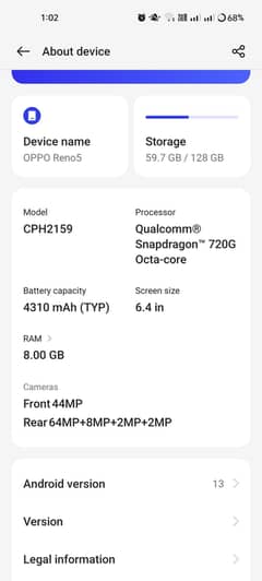 Oppo Reno 5