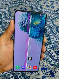 Samsung s20 ultra 12gb 128gb non pta 10by7 Camera like back break ha